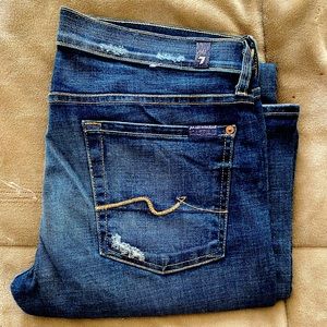 7 For all mankind boot cut jeans